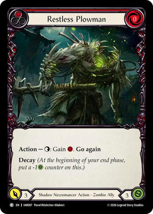 Restless Plowman (IAR087) [Usurp the Shadow Throne]