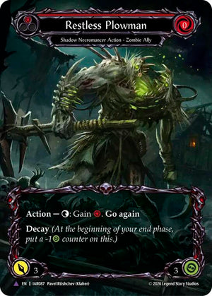 Restless Plowman (Marvel) (IAR087) [Usurp the Shadow Throne]