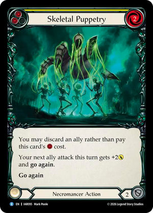 Skeletal Puppetry (Yellow) (IAR095) [Usurp the Shadow Throne]