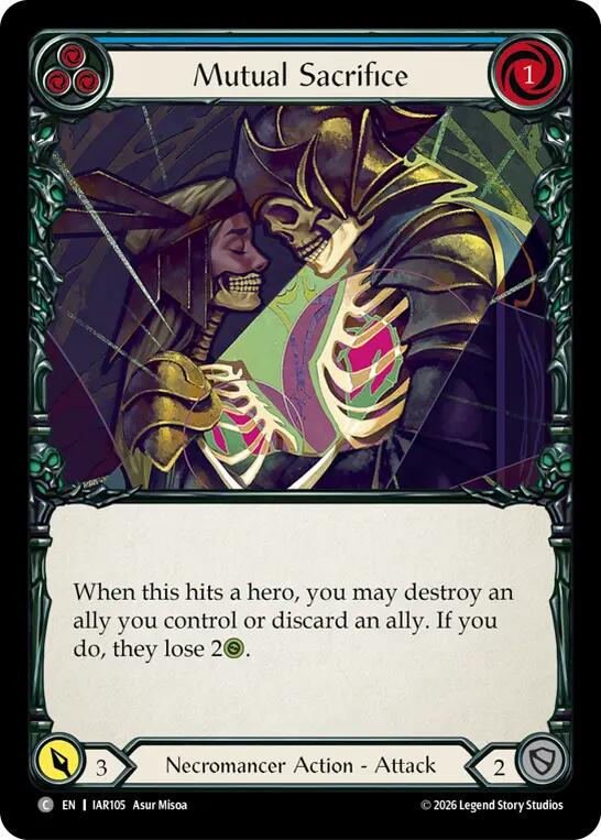 Mutual Sacrifice (Blue) (IAR105) [Usurp the Shadow Throne]