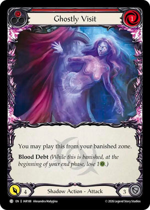 Ghostly Visit (Red) (IAR188) [Usurp the Shadow Throne]