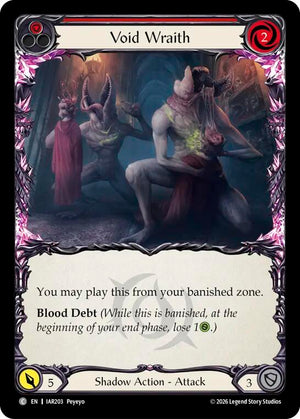Void Wraith (Red) (IAR203) [Usurp the Shadow Throne]