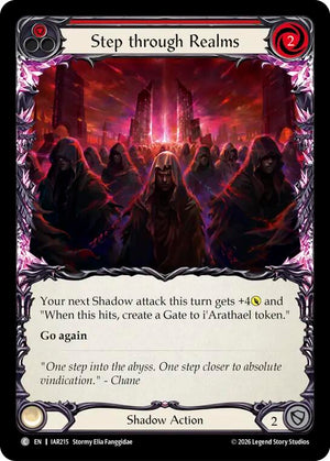 Step through Realms (Red) (IAR215) [Usurp the Shadow Throne]