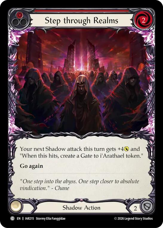 Step through Realms (Red) (IAR215) [Usurp the Shadow Throne]