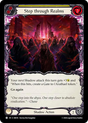 Step through Realms (Yellow) (IAR216) [Usurp the Shadow Throne]