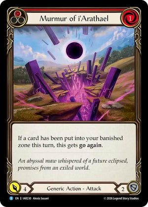 Murmur of i'Arathael (IAR230) [Usurp the Shadow Throne]