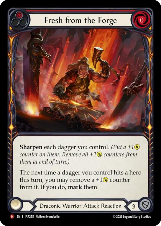 Fresh from the Forge (IAR255) [Usurp the Shadow Throne]
