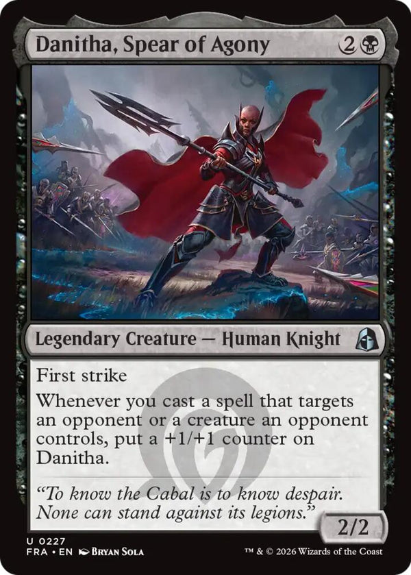 Danitha, Spear of Agony (227) [Reality Fracture]