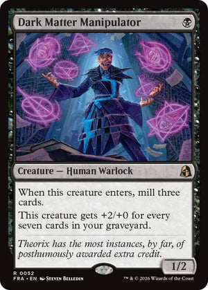 Dark Matter Manipulator (52) [Reality Fracture]