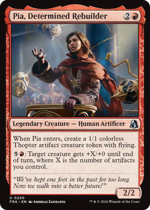 Pia, Determined Rebuilder (250) [Reality Fracture]