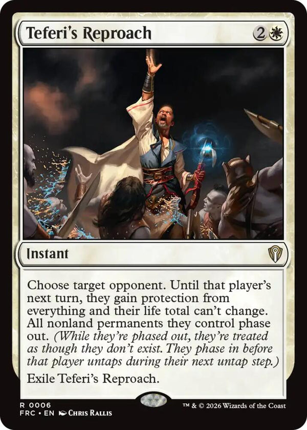 Teferi's Reproach (6) [Reality Fracture Commander]