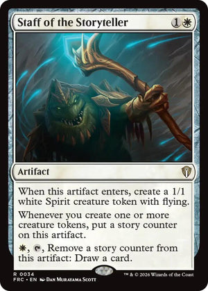 Staff of the Storyteller (34) [Reality Fracture Commander]