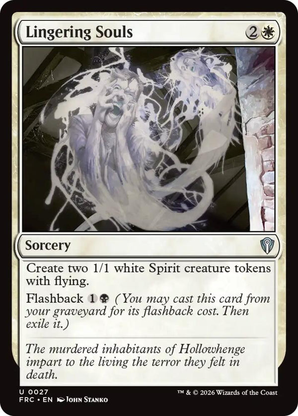 Lingering Souls (27) [Reality Fracture Commander]