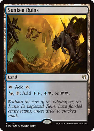 Sunken Ruins (86) [Reality Fracture Commander]