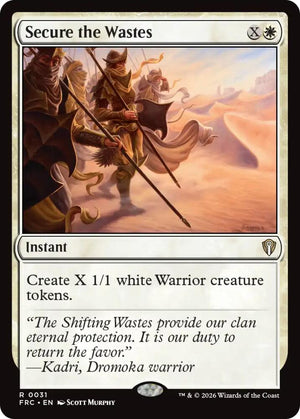 Secure the Wastes (31) [Reality Fracture Commander]