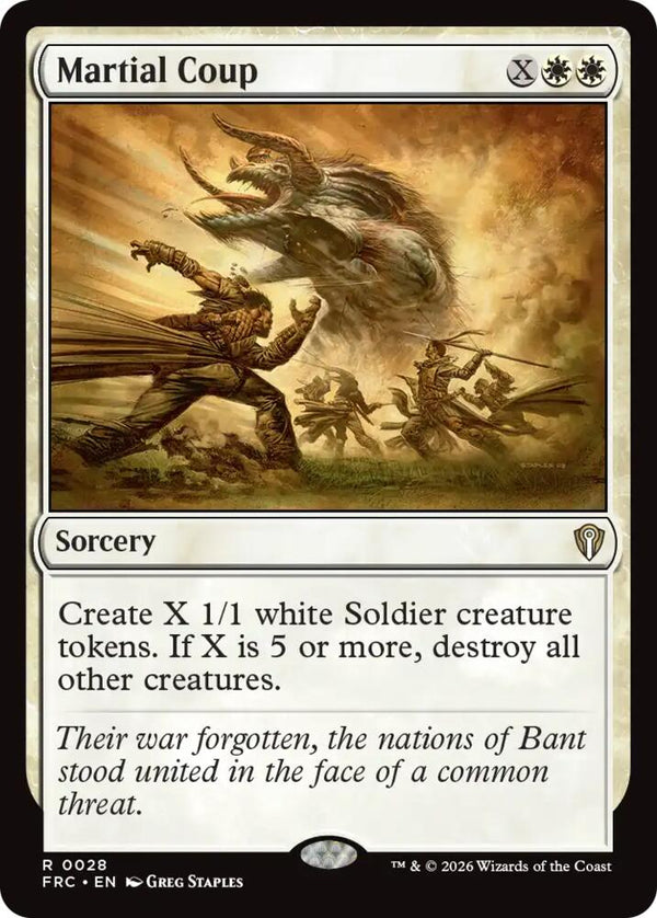 Martial Coup (28) [Reality Fracture Commander]
