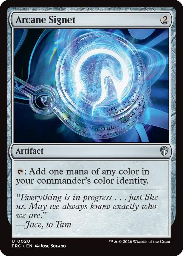 Arcane Signet (20) [Reality Fracture Commander]