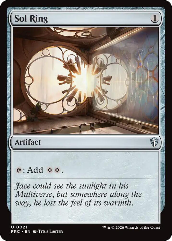 Sol Ring (21) [Reality Fracture Commander]