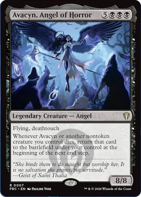 Avacyn, Angel of Horror (7) [Reality Fracture Commander]