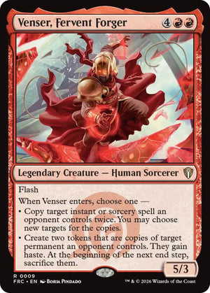 Venser, Fervent Forger (9) [Reality Fracture Commander]