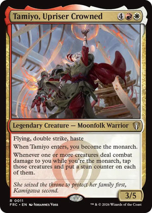 Tamiyo, Upriser Crowned (11) [Reality Fracture Commander]