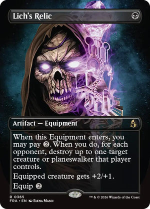 Lich's Relic (Borderless) (365) [Reality Fracture]