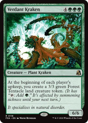 Verdant Kraken (118) [Reality Fracture]