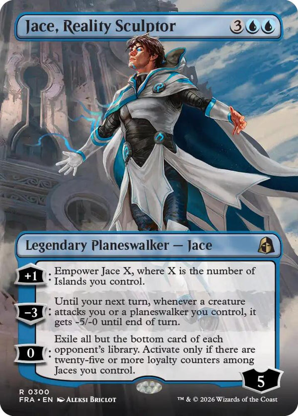 Jace, Reality Sculptor (Borderless) (300) [Reality Fracture]