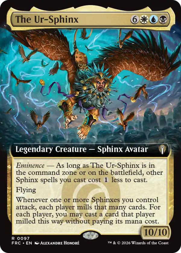 The Ur-Sphinx (Extended Art) (97) [Reality Fracture Commander]