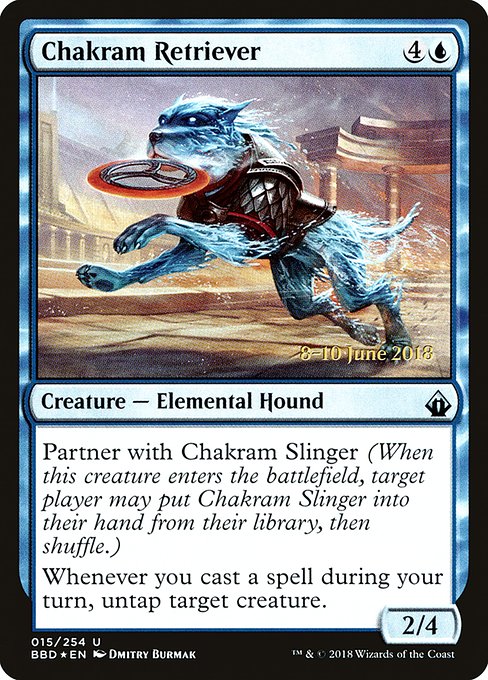 Chakram Retriever (15s) [Battlebond Promos]