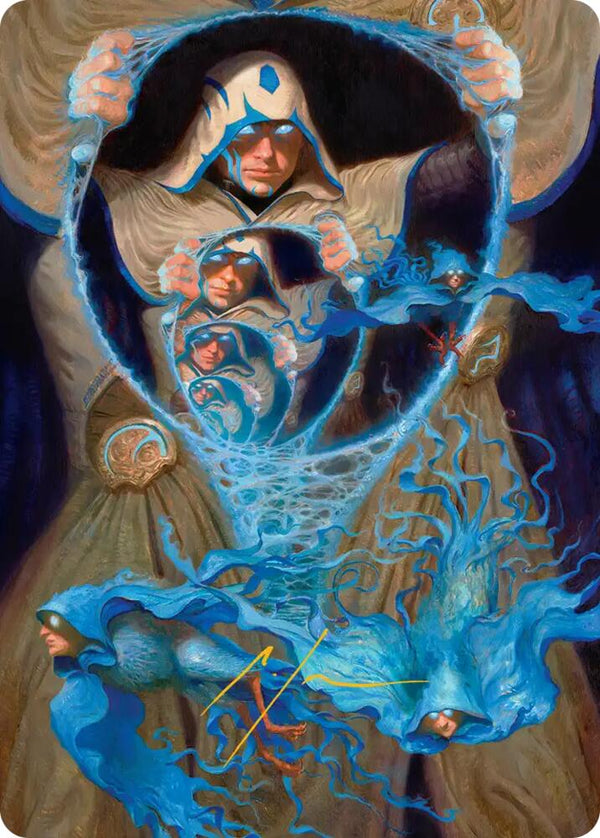 The Theorist, Jace Beleren Art Card (Gold-Stamped Signature) (47) [Reality Fracture Art Series]