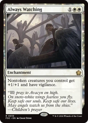 Always Watching (10) [Foundations Commander]