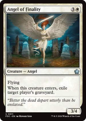 Angel of Finality (11) [Foundations Commander]