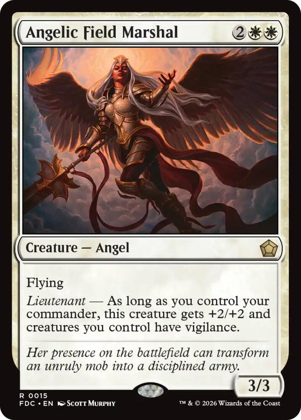 Angelic Field Marshal (15) [Foundations Commander]