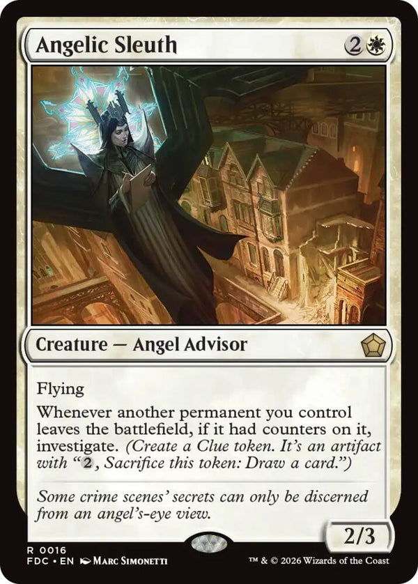 Angelic Sleuth (16) [Foundations Commander]