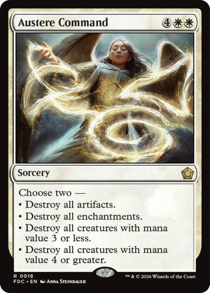 Austere Command (18) [Foundations Commander]