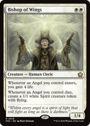 Bishop of Wings (19) [Foundations Commander]