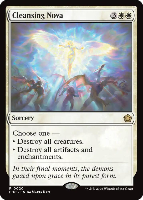 Cleansing Nova (20) [Foundations Commander]