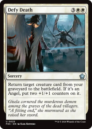 Defy Death (25) [Foundations Commander]