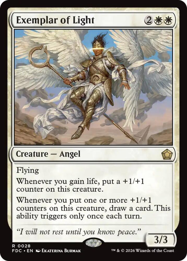 Exemplar of Light (28) [Foundations Commander]