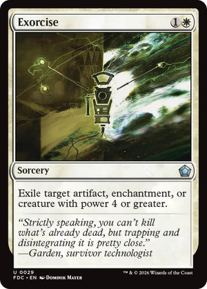 Exorcise (29) [Foundations Commander]