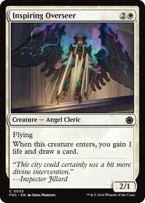 Inspiring Overseer (35) [Foundations Commander]