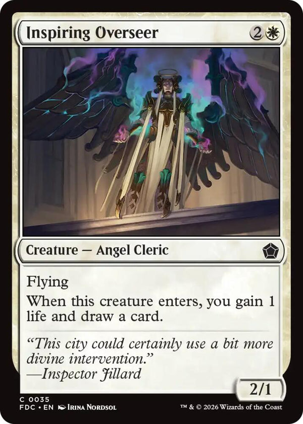 Inspiring Overseer (35) [Foundations Commander]
