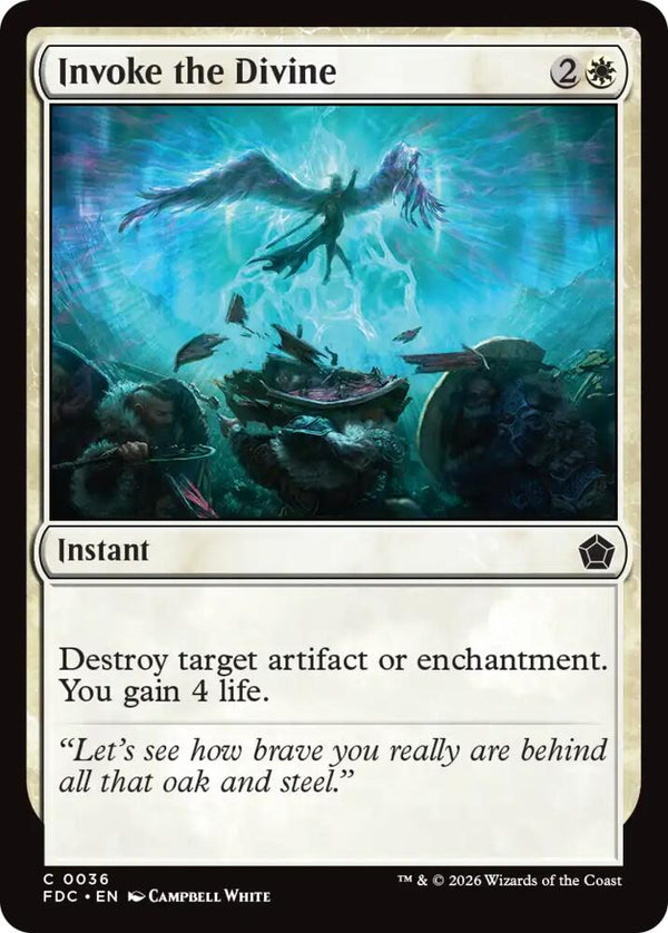 Invoke the Divine (36) [Foundations Commander]