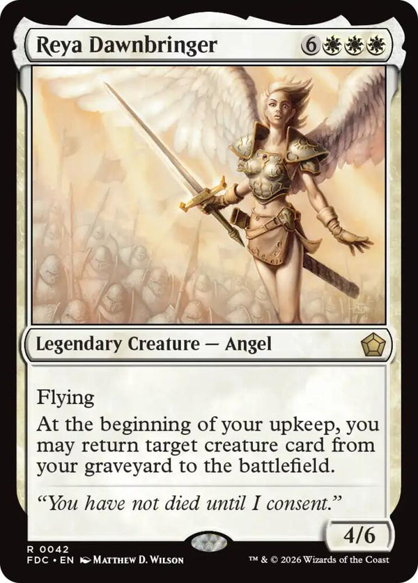 Reya Dawnbringer (42) [Foundations Commander]