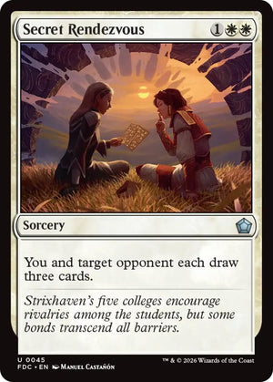 Secret Rendezvous (45) [Foundations Commander]