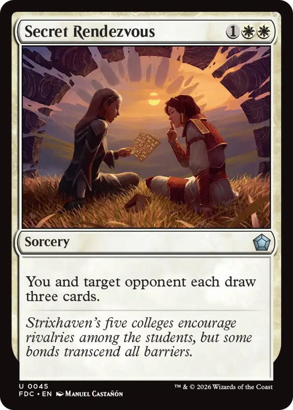Secret Rendezvous (45) [Foundations Commander]