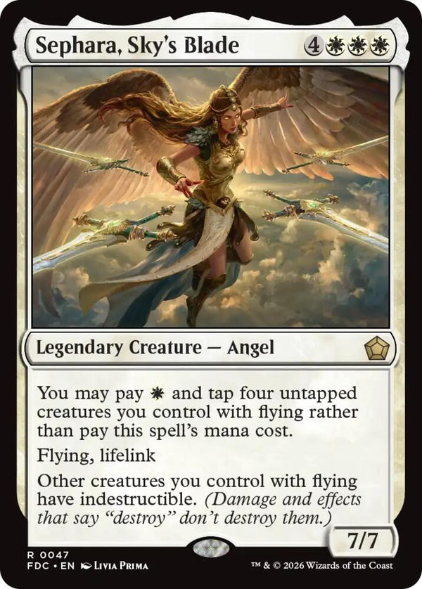 Sephara, Sky's Blade (47) [Foundations Commander]