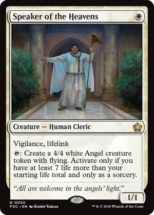 Speaker of the Heavens (50) [Foundations Commander]