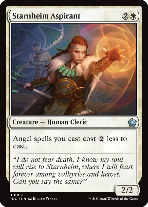 Starnheim Aspirant (51) [Foundations Commander]